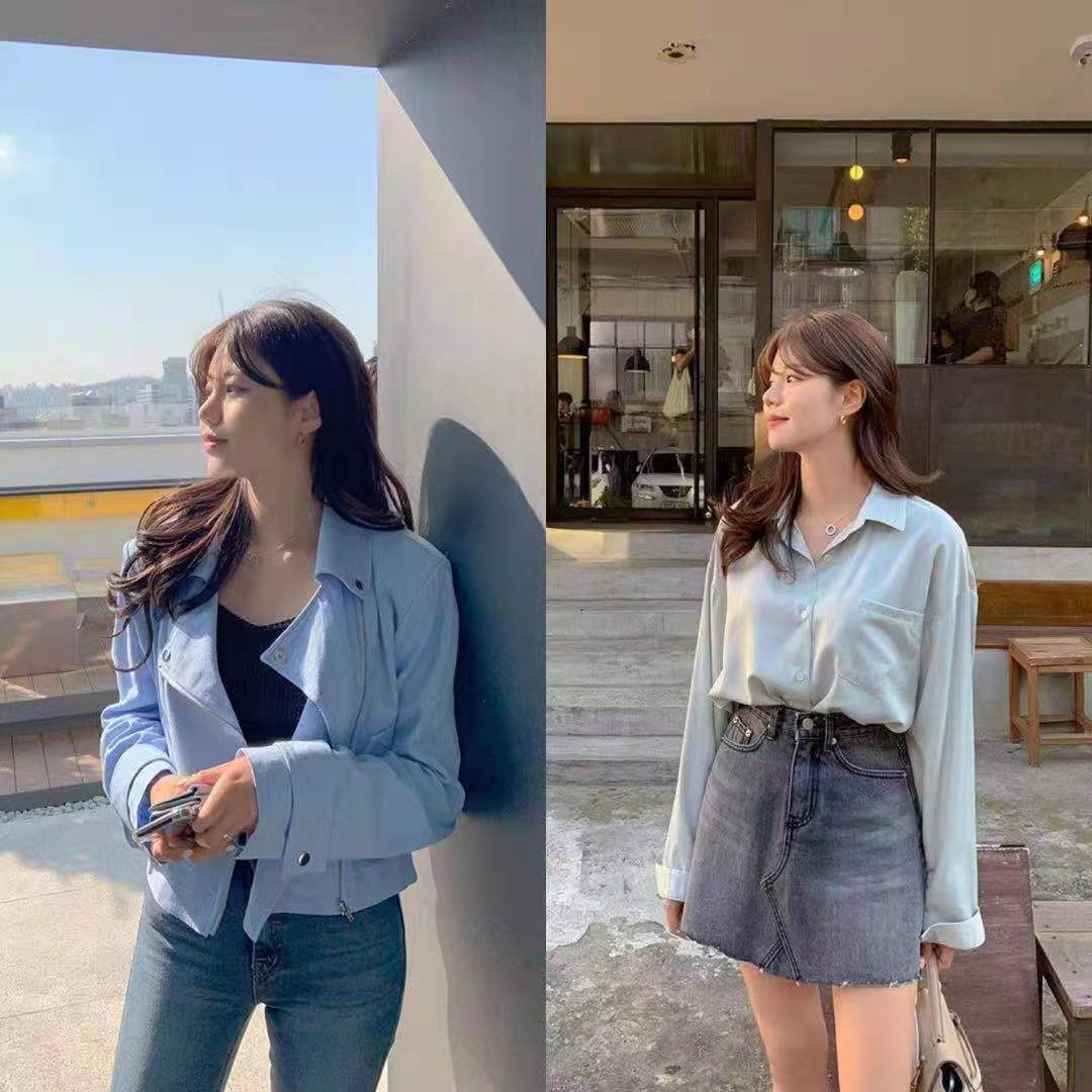 韩系风格简约风穿搭,很有风格的韩系穿搭