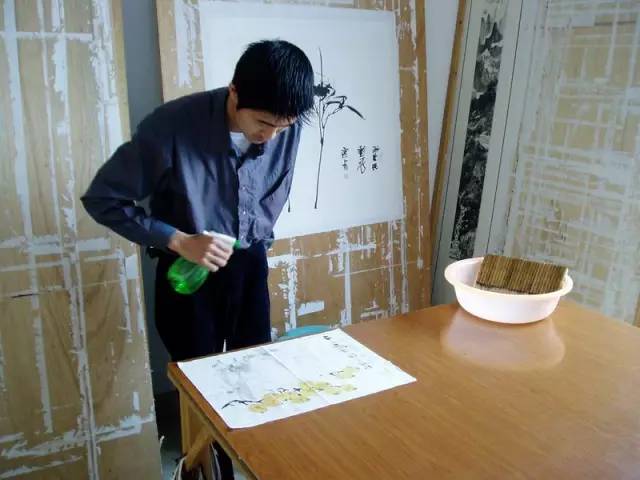 书画装裱全过程,书内画外