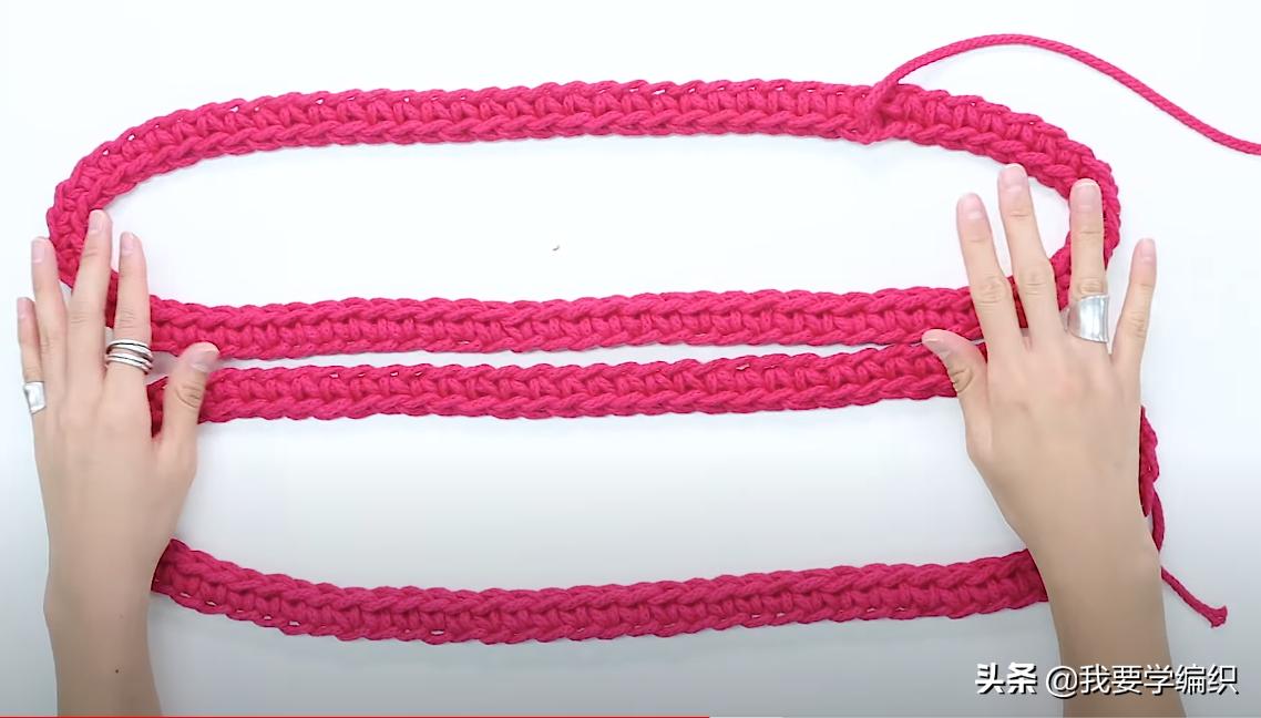 最简单钩编小包包,简单大气手工钩织小巧包