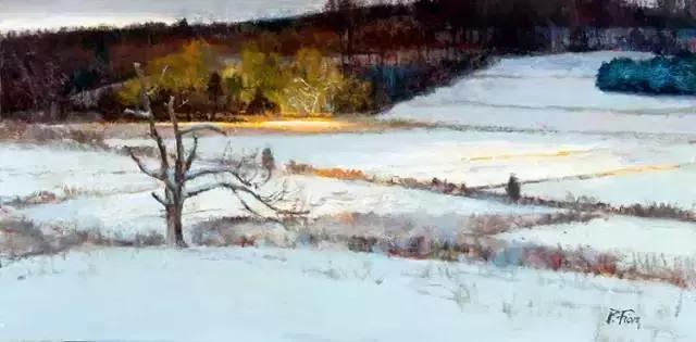 100张油画风景欣赏每一张都是顶配,100张风景油画初学者临摹