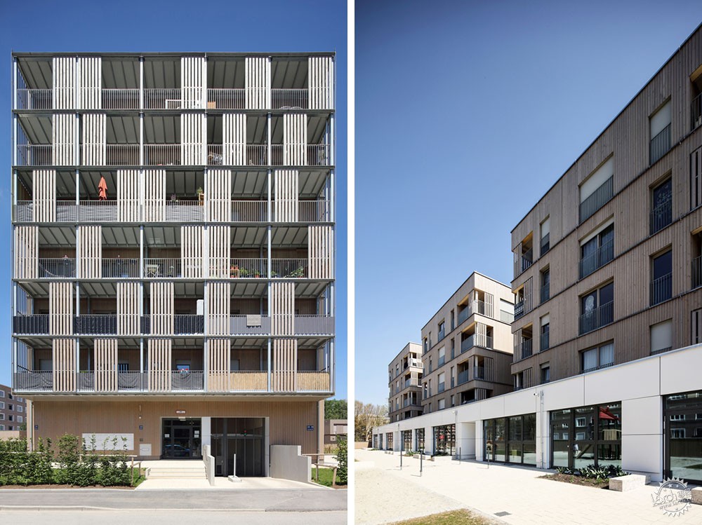 复合材料住宅综合体|Prinz-Eugen-Park住宅