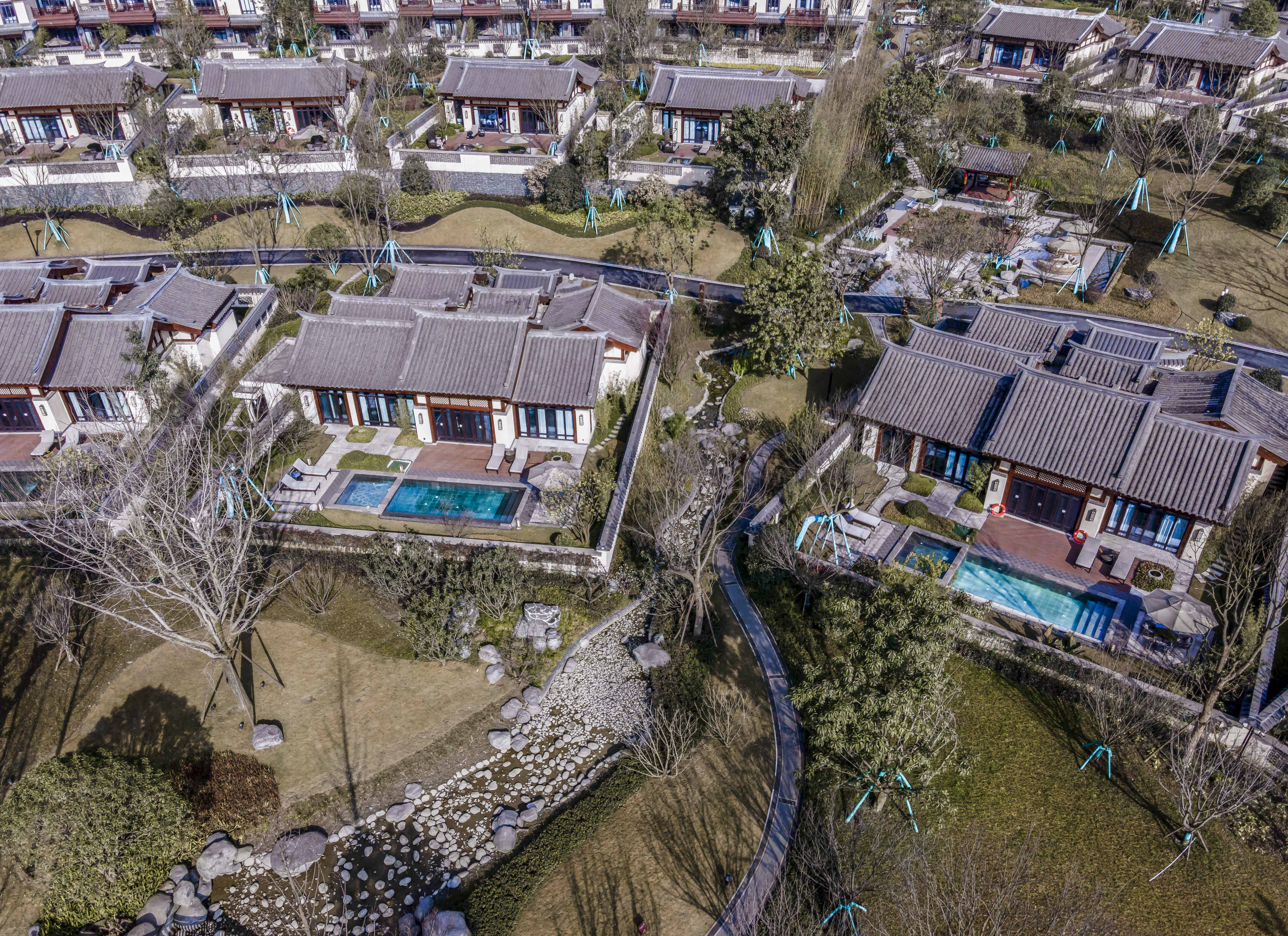 成都周边适合度假的温泉别墅酒店,成都最豪华温泉酒店