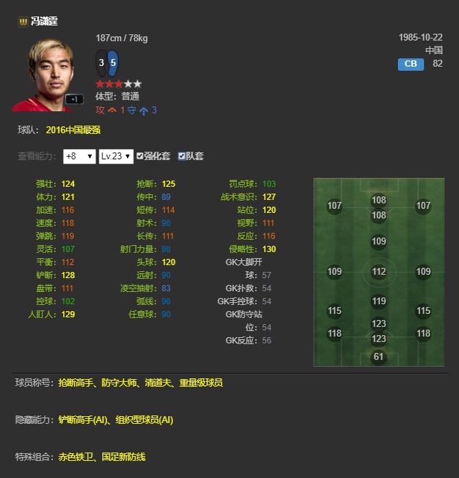 fifaol3最好的中后卫组合,fifaol3球员排行2020