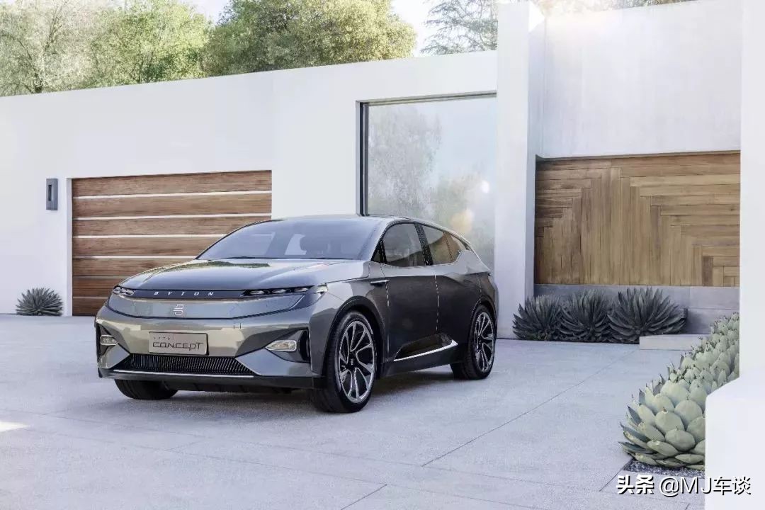 拜腾m-byte量产版下线,南京拜腾m-byte工厂试生产启动