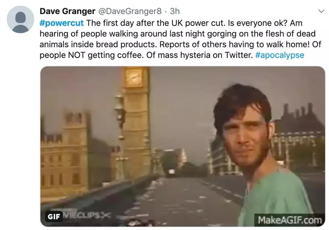 停电断网的一天,停电导致全球电网瘫痪要停多少天