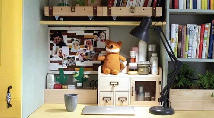 寝室里的电影配色，这设计堪称教科书，住这样的寝室再也不想家了