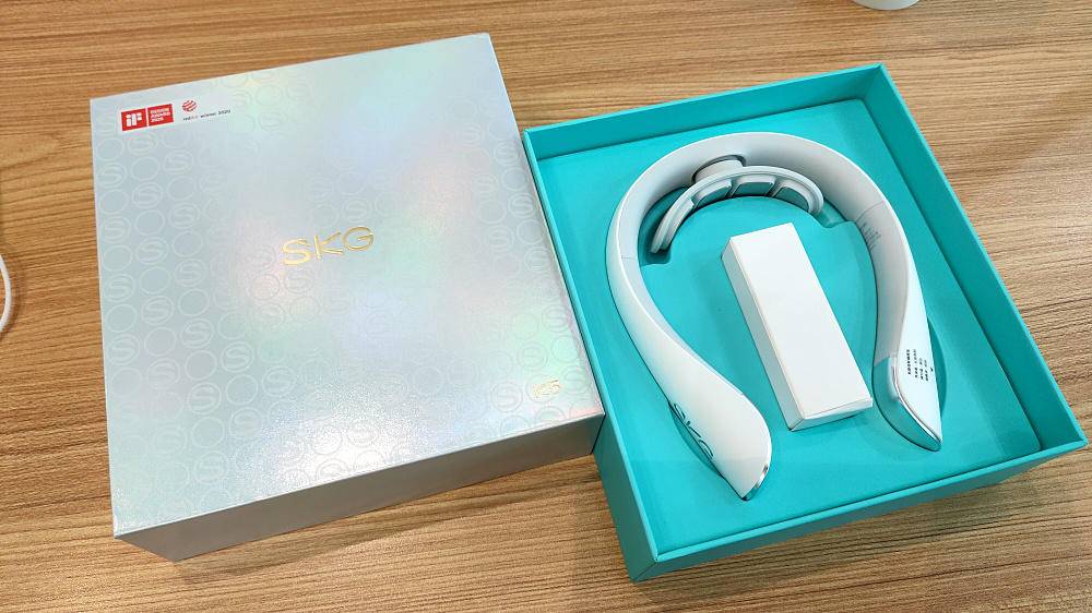 王一博skg颈椎按摩仪抖音,王一博skg颈椎按摩仪k5