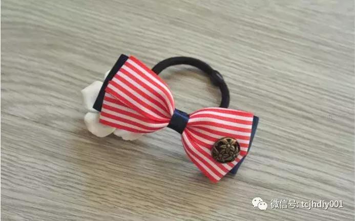 女生手工简单又漂亮蝴蝶结,发饰手工蝴蝶结制作教程