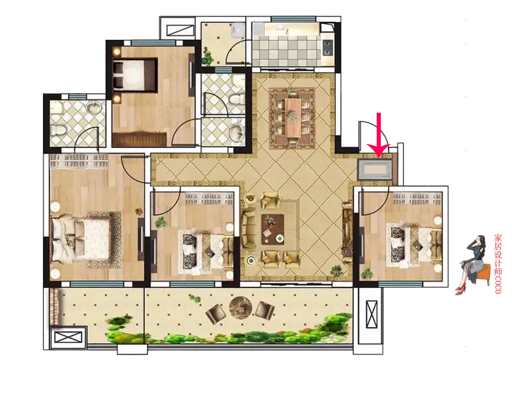 6款房产圈流行的户型，最后一款网友直呼辣眼睛