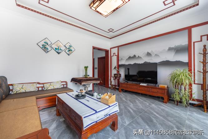 门头沟四合院民宿设计案例,北京清山堂度假别墅团购