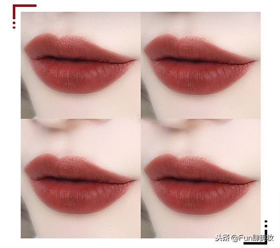 适合黑黄皮大牌口红必买色号排行,显白口红4支装