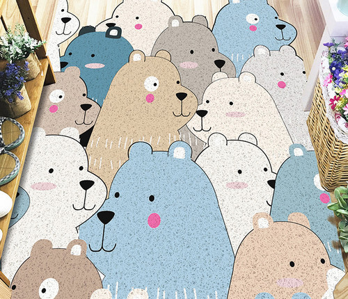 宝斯威网带印花机丝圈地垫印花方案