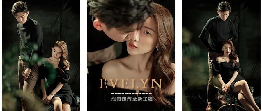 莫奈油画调色婚纱照,法式油画赫本风婚纱照