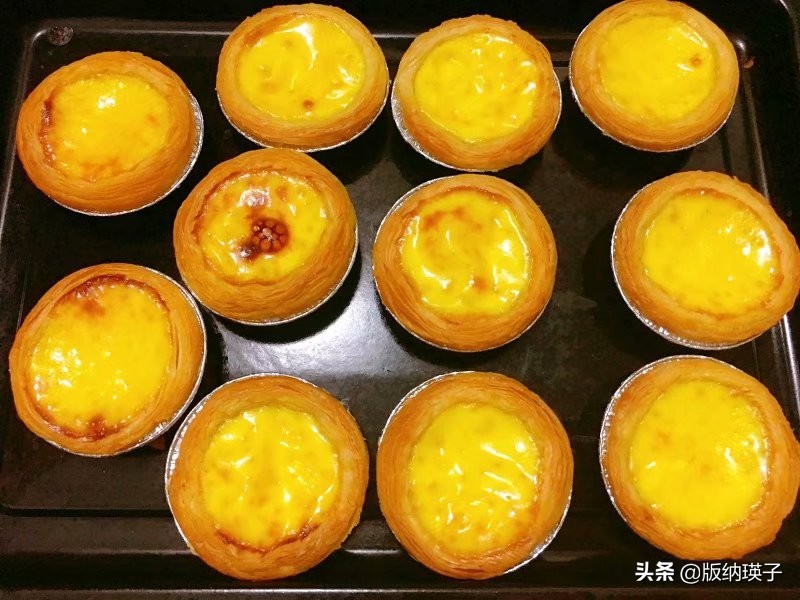 家庭自制蛋挞做法18个的量,蛋挞皮做蛋挞酥刷蛋液要两面么