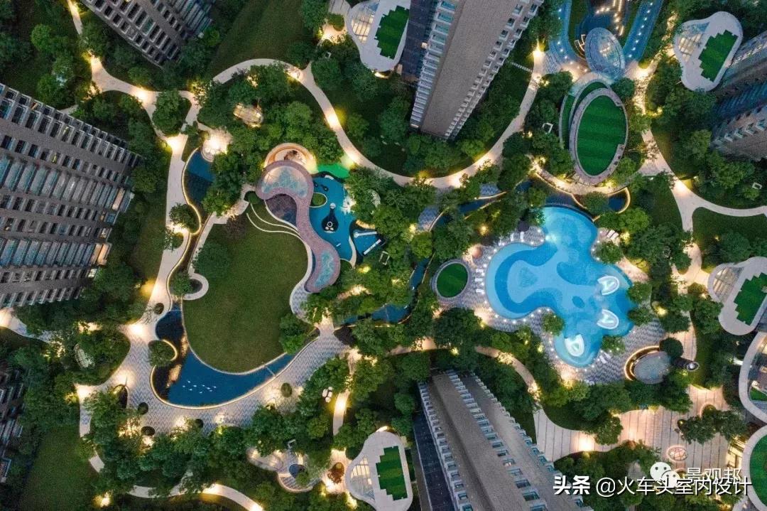 2020最美小区景观,小区景观设计什么风格最好看