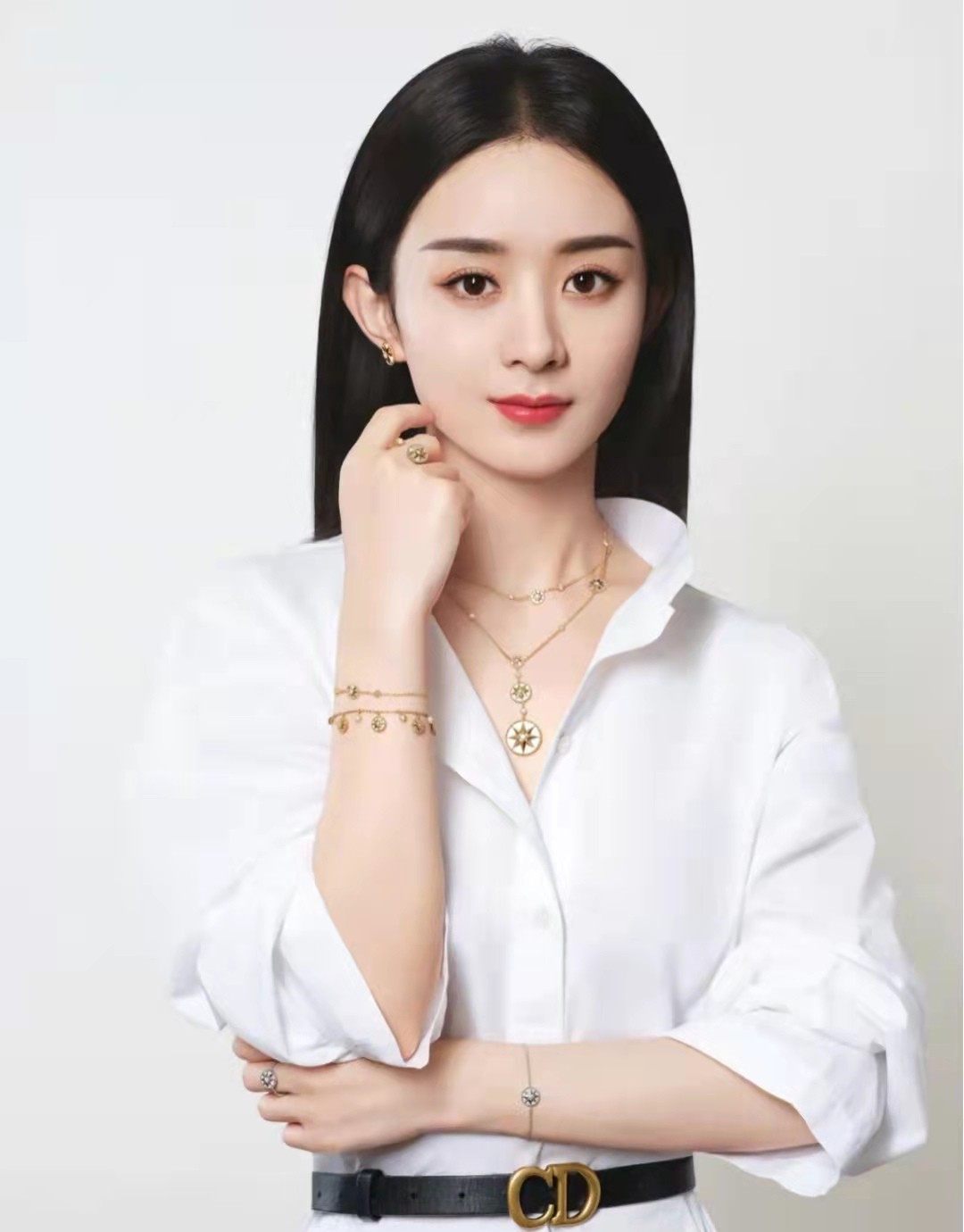 赵丽颖的眼睛属于什么眼型,杨幂赵丽颖眼型