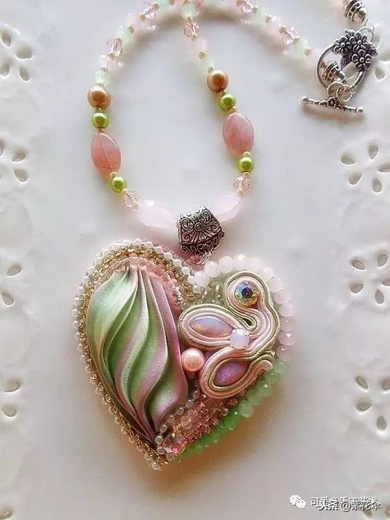 绸带编织花样大全,散珠子手工串珠教程