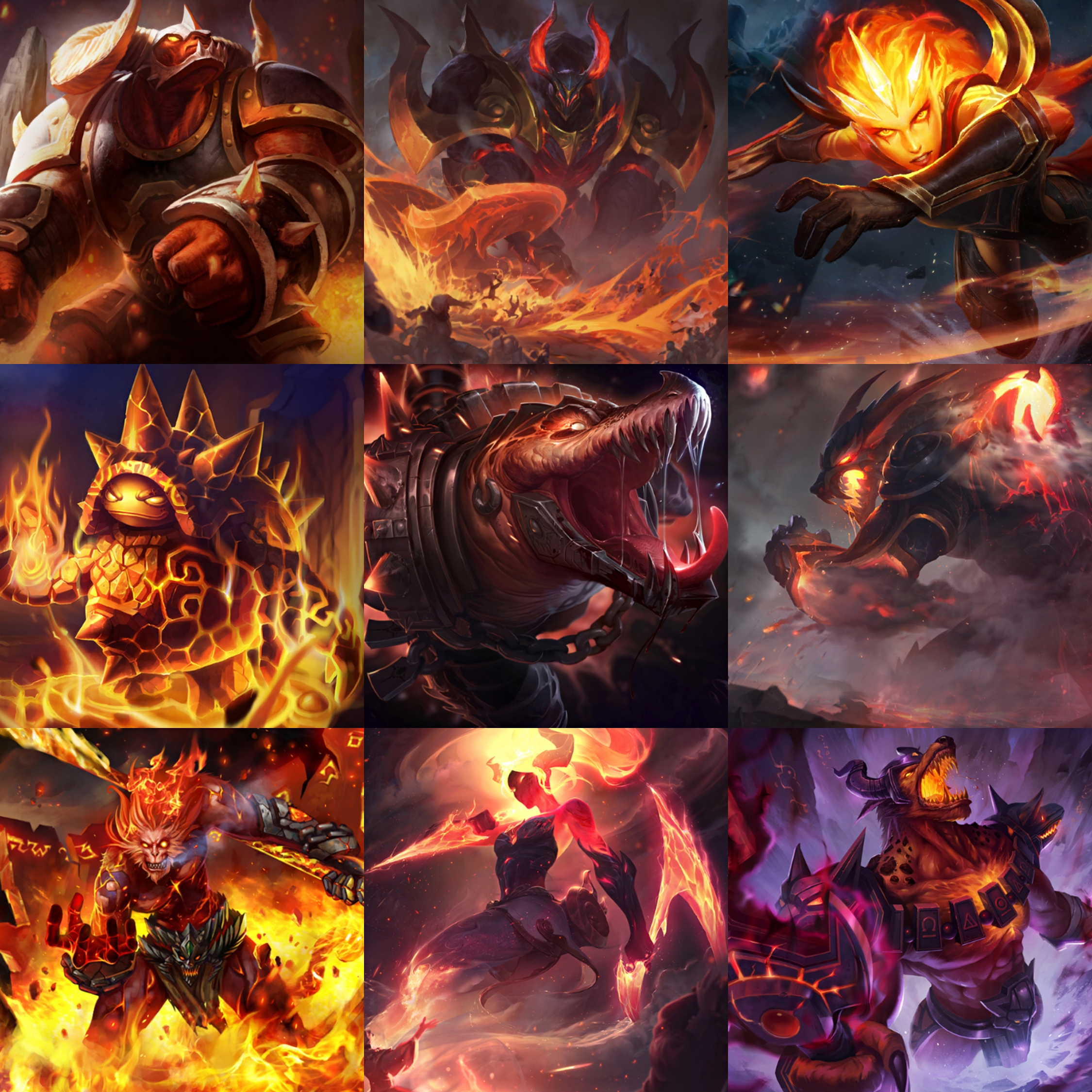 英雄联盟皮肤宇宙地狱火,皮肤宇宙辛迪加