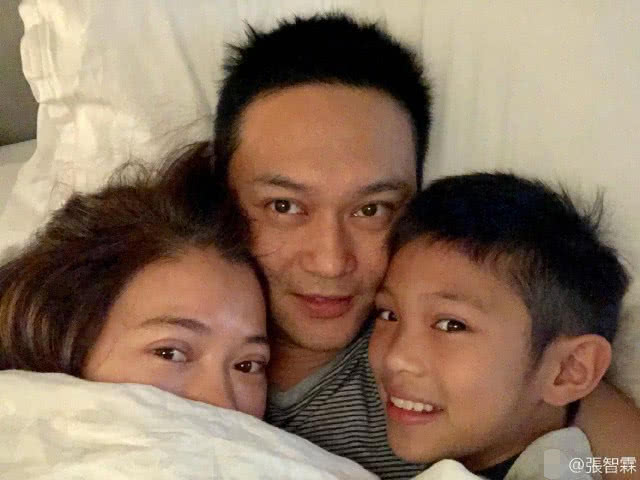 张智霖儿子街头对话,张智霖和儿子超像