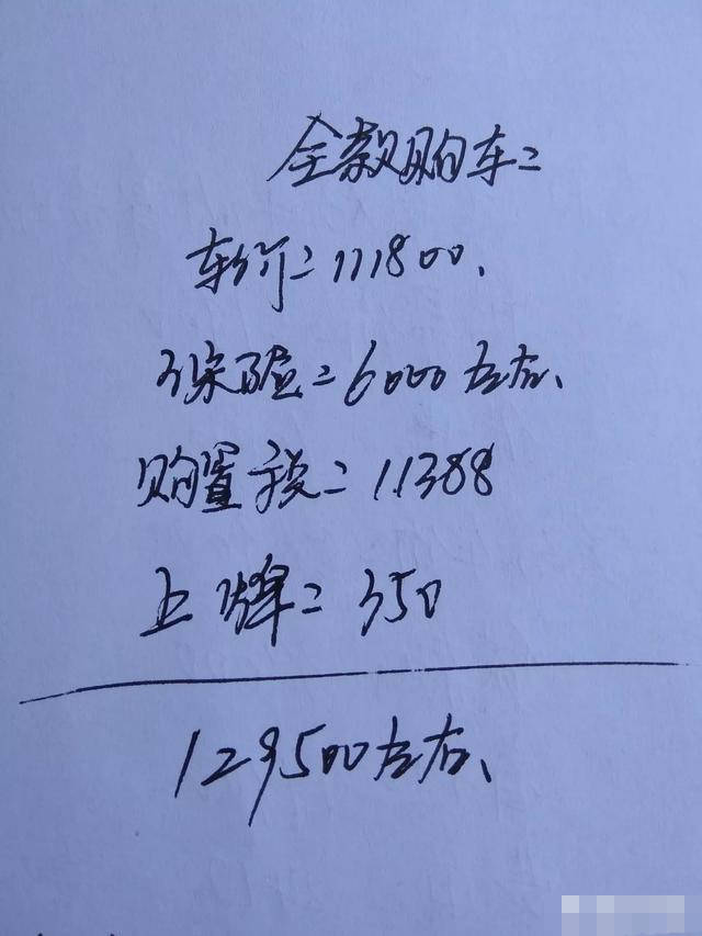 18款速腾1.6手动舒适版落地多少钱？看完你心里就有数了