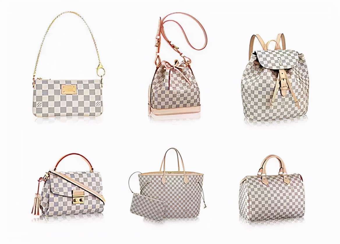 lv包包棋盘格什么色好看,lv最好看的百搭包包