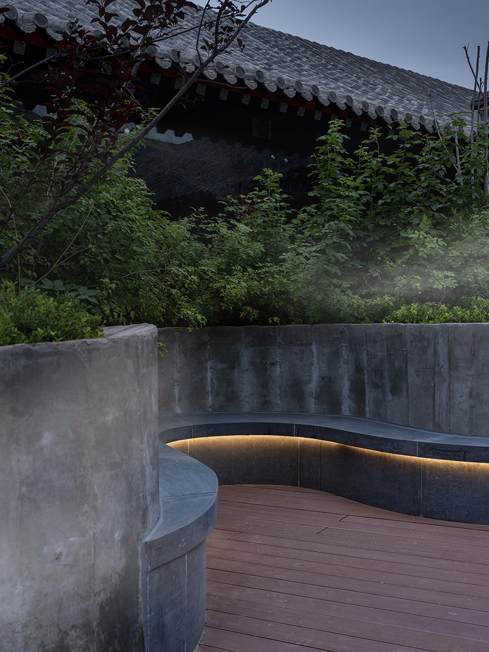 中国传统四合庭院的人文办公综合体升级改造