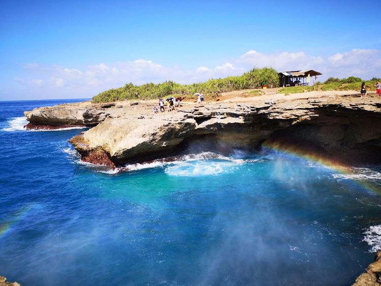 巴厘区蓝梦岛,蓝梦岛的海水超级美