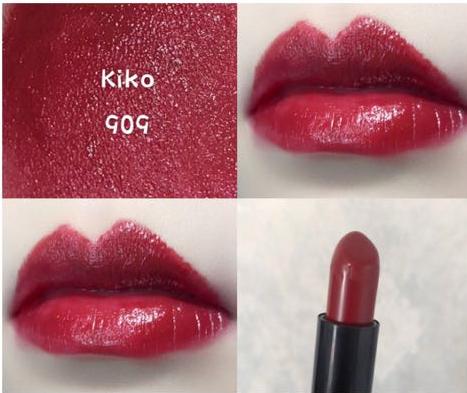 超高性价比的小众口红kiko试色合集
