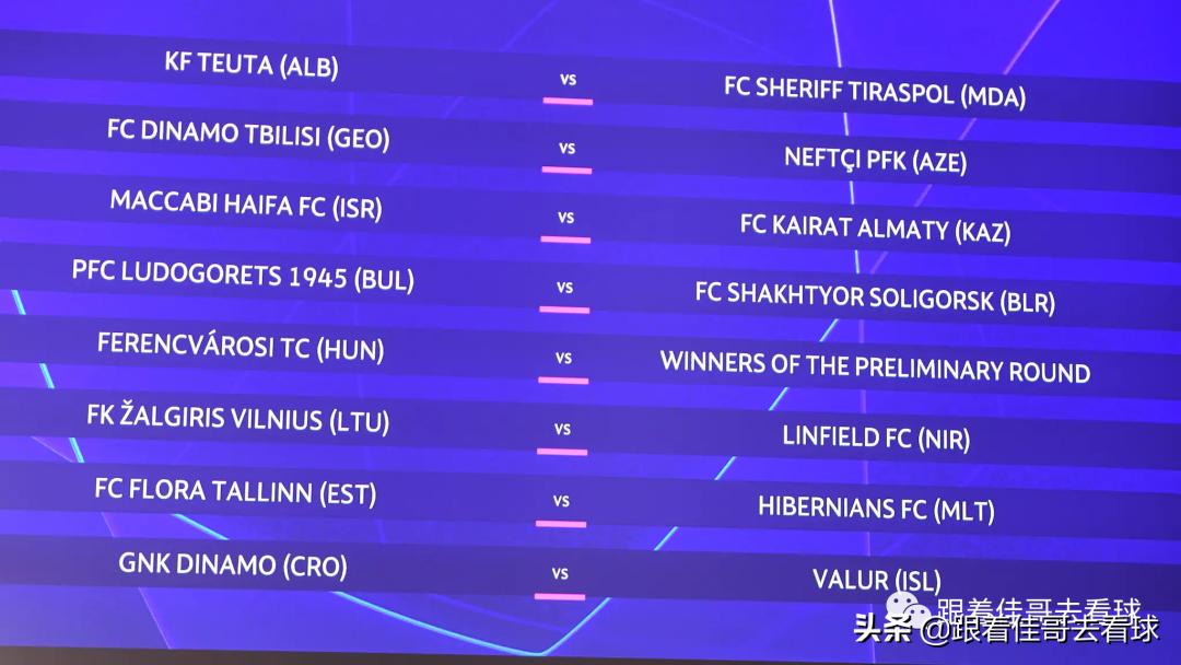 2020-2021欧冠联赛赛程,2020-2021赛季欧冠赛程表