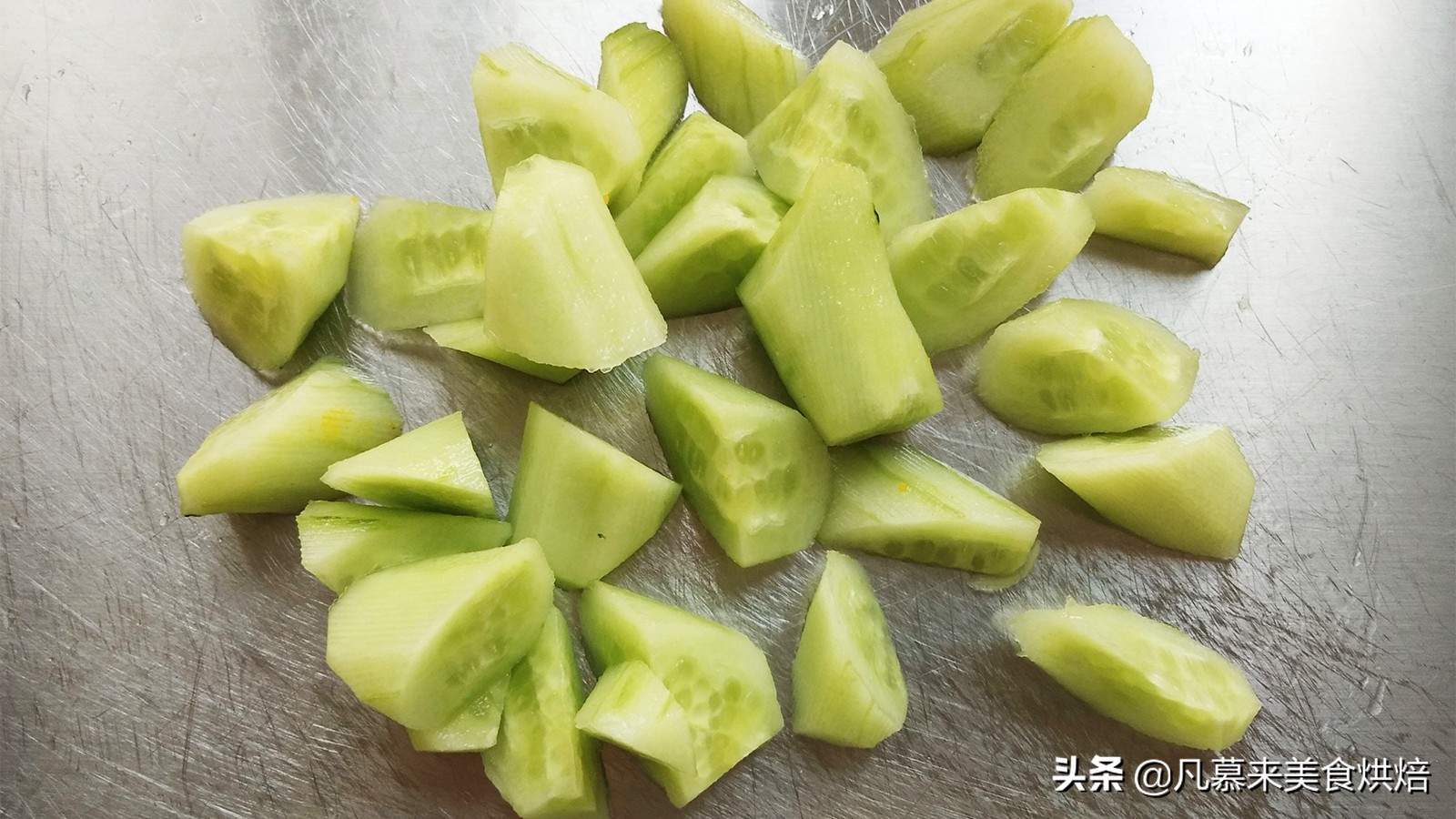 黄瓜的切法花样图片,黄瓜的切法花样