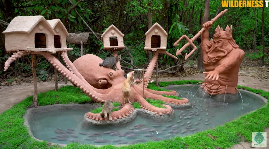 花三年建宠物乐园,花20万给狗打造乐园