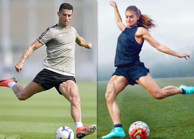 美国足坛第一女神孕7月仍训练,目标东京奥运会,肌肉腿堪比C罗