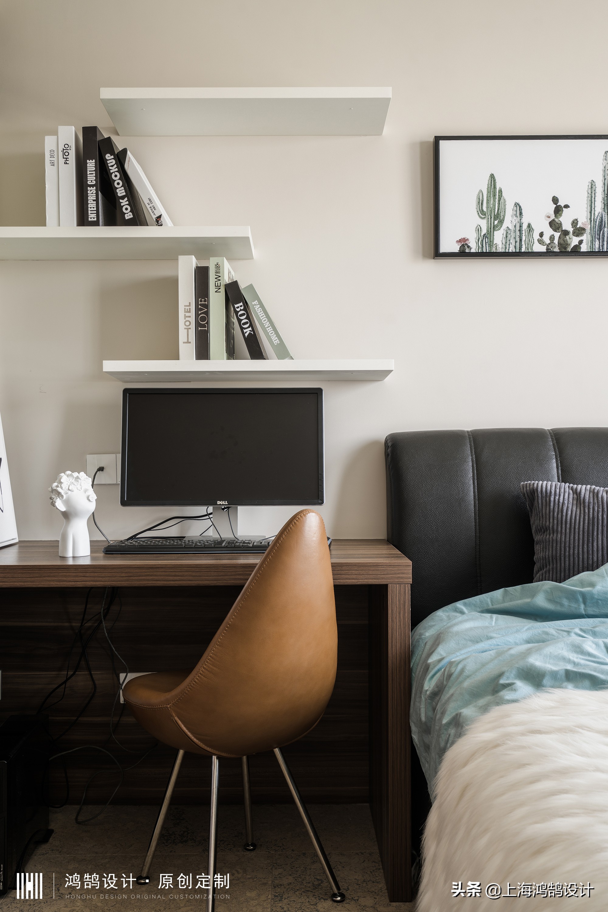 90平原木混搭非常温馨的小窝,60平米原木混搭风