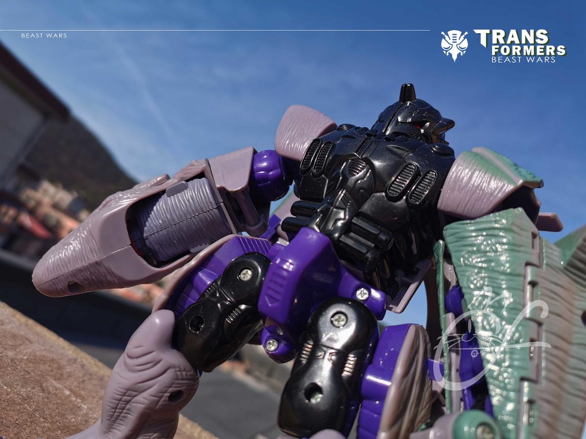 bw金属变体霸王龙威震天,变形金刚bwvs01测评