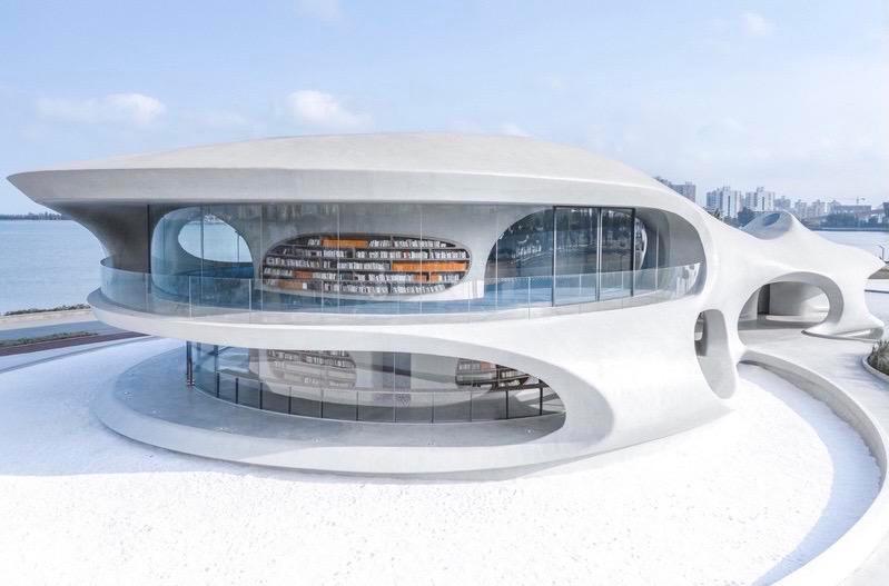 YDD·建筑|无尽的洞|海口“云洞图书馆”—晓书馆