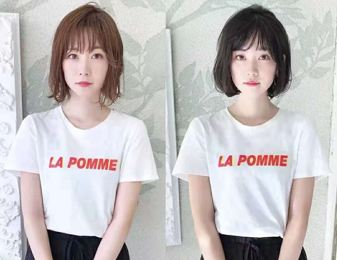 烫内扣层次发型,好看花样发型