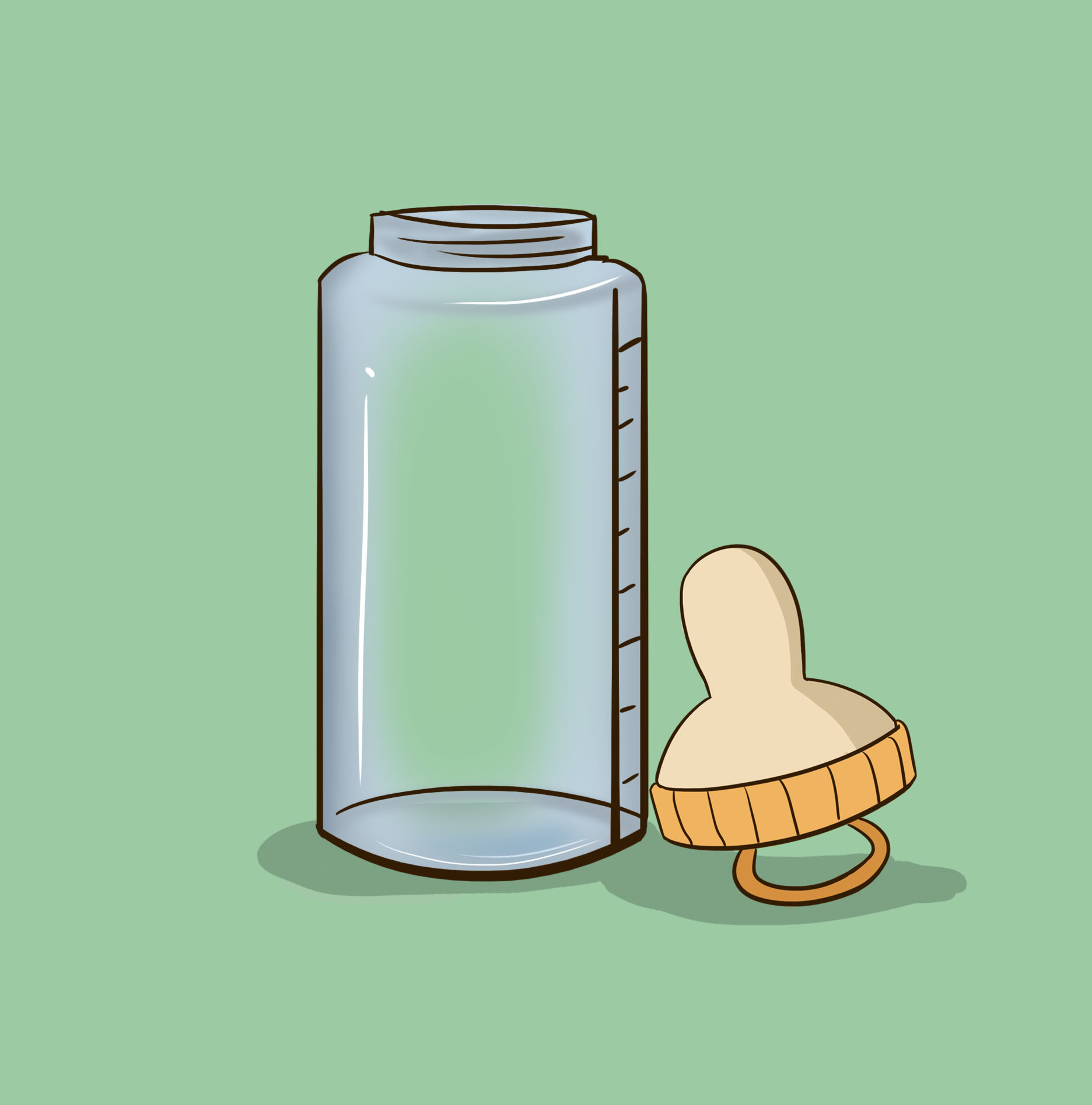 什么材质的奶瓶才是最好的,新生儿童用什么材质的奶瓶比较好