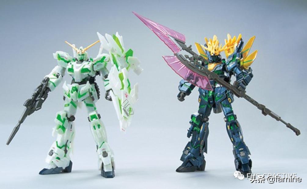 高达uc100独角兽模型开箱,高达ucrx-0