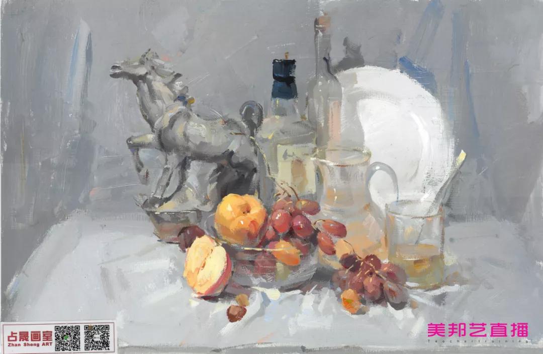 美邦艺直播｜师心传印·占晟导师冯华成色彩专场