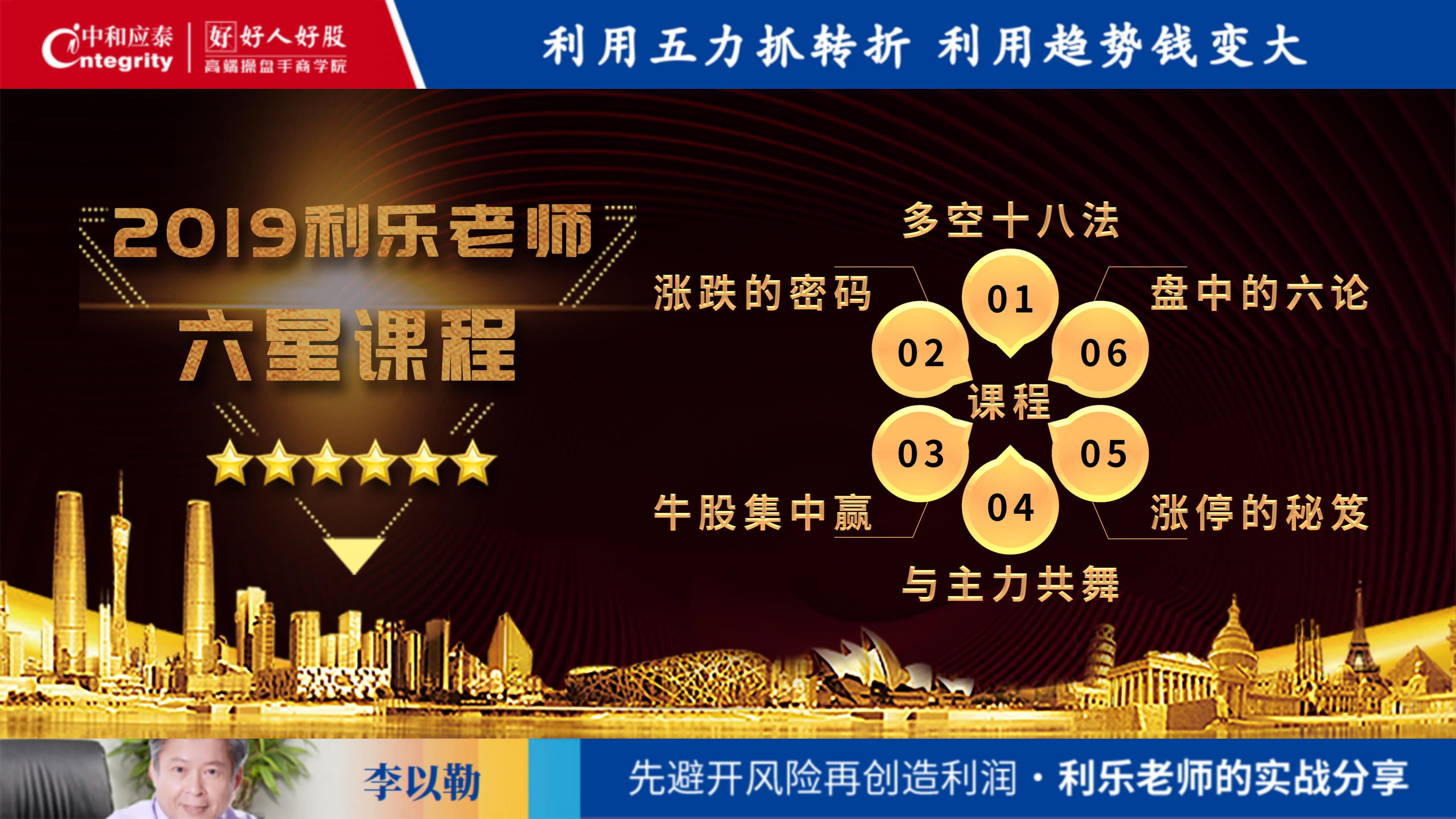 台湾利乐老师：20190613盘中的六论03开盘论3空头背景（ppt）