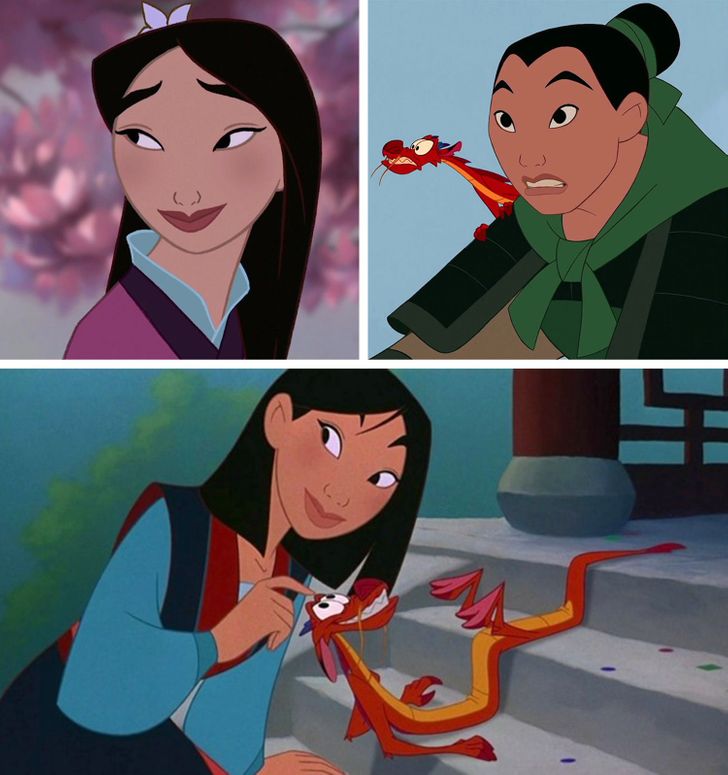 15个长大后才能看得懂的迪士尼细节！花木兰睫毛藏玄机