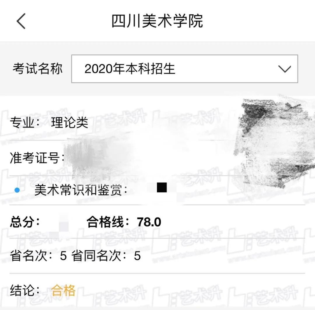 文化课400能考上川美吗,美术考多少才能上川美