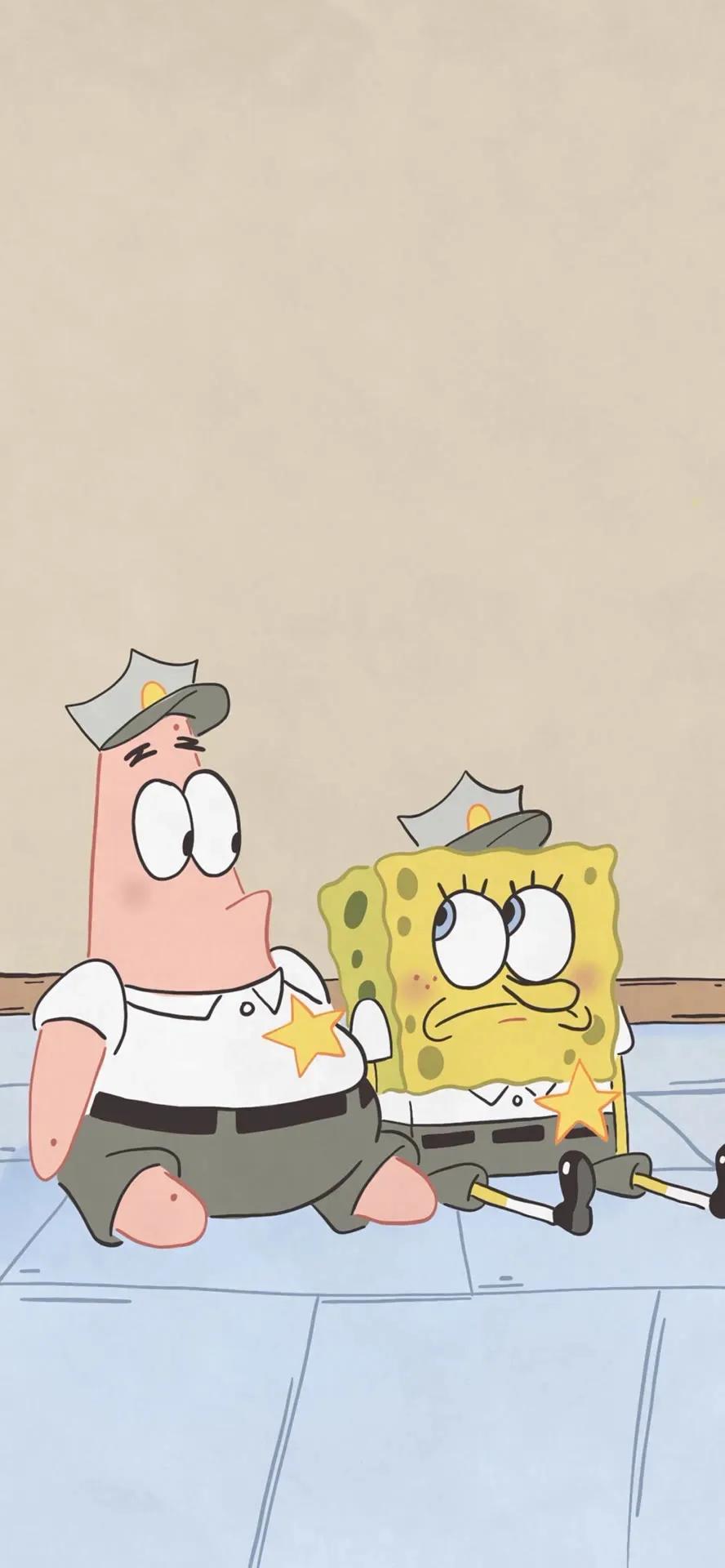 一些海绵宝宝的壁纸,海绵宝宝可以根据时间变化的壁纸