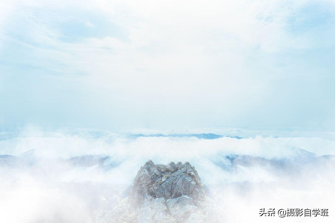 手机风光摄影修图教程,把自己p进风景图