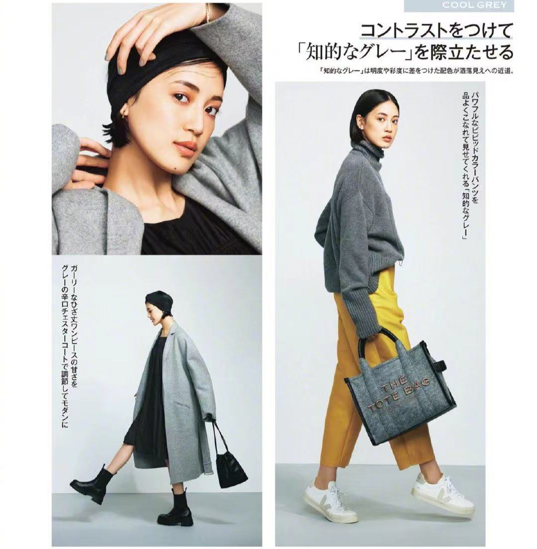 冬季灰色的高级穿搭法则,灰色系小众风穿搭