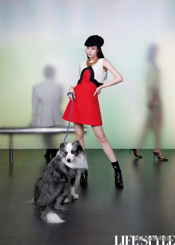 迪丽热巴黑长直发,迪丽热巴齐刘海黑长直