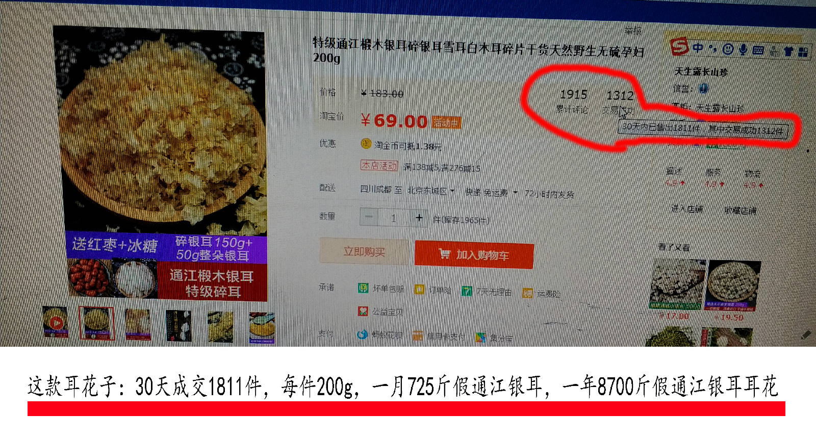 通江银耳销售存在的问题,通江银耳打假了吗