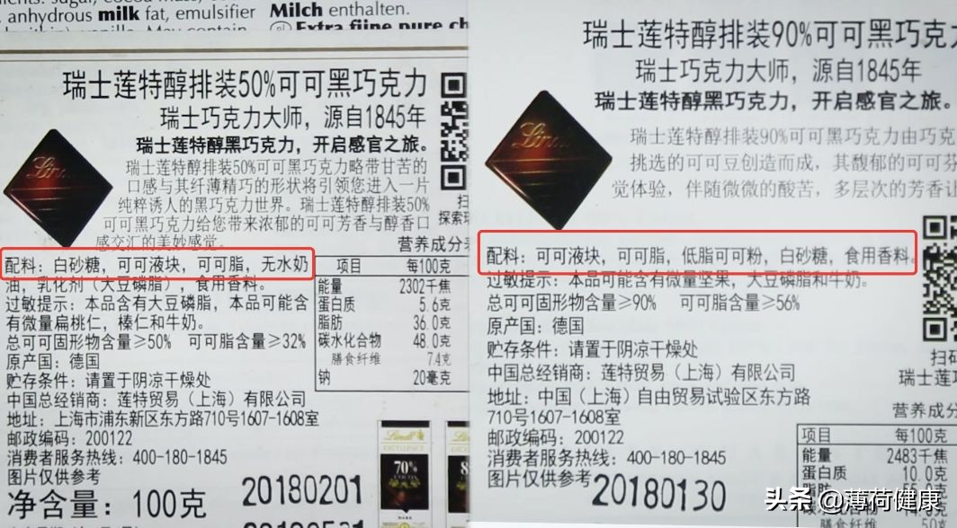 这四种巧克力你吃过几种,巧克力的相关知识