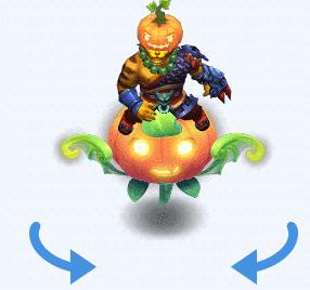 万圣节恐怖南瓜头,万圣节带上狐狸面具