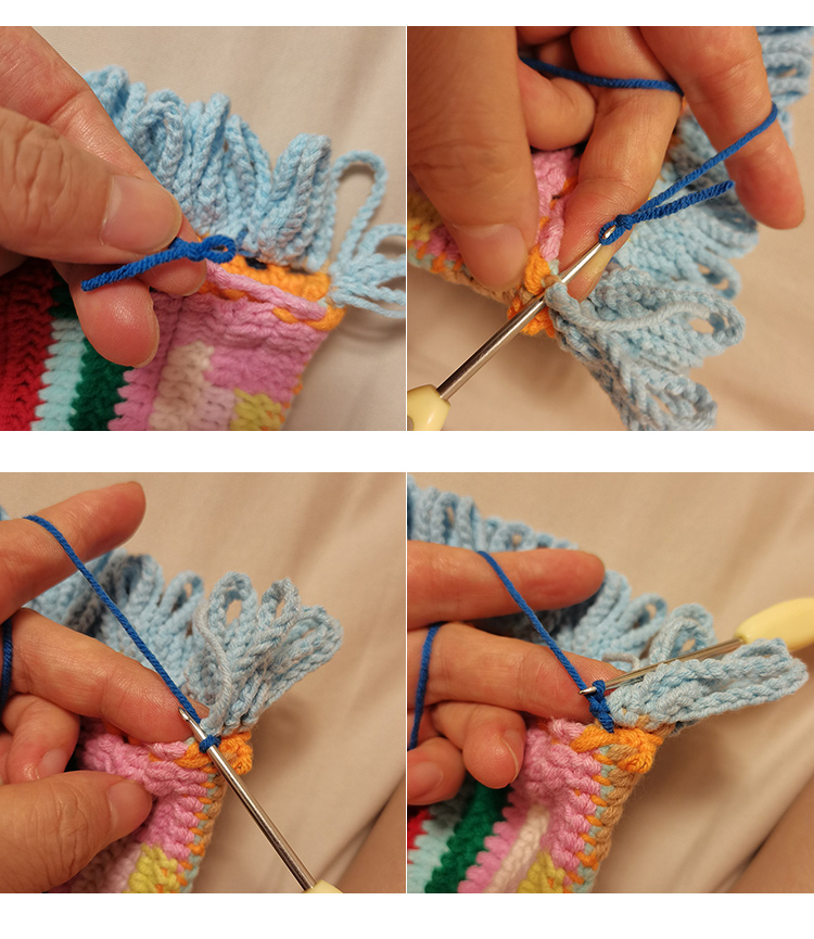 零线头可以钩什么,钩针复古小香风包包教程